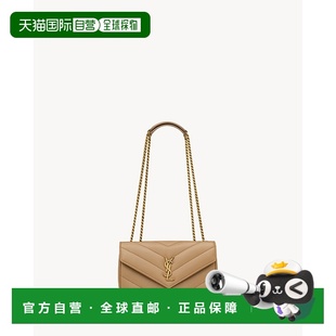小号绗缝皮革新款 欧洲直邮YSL LOULOU 24新品 链条包磁吸 圣罗兰