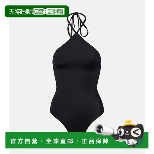 香港直邮Jacquemus 女士 Bastide 挂脖泳衣 black黑色 舒适时尚