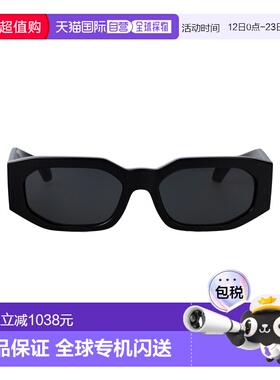 1h可退 香港直邮versace 范思哲 女士 INJECTED 黑色太阳眼镜 0VE