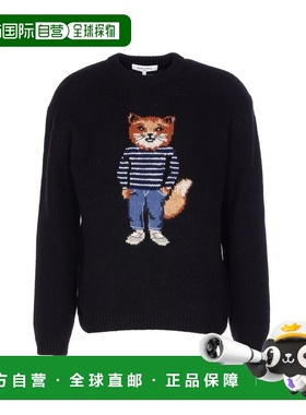 1h可退 香港直邮MAISON KITSUNE 男士 長袖圓領運動衫 PM00806KH0