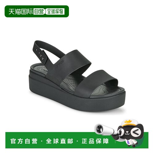 欧洲直邮Crocs 卡骆驰 CROCS BROOKLYN LOW WEDGE W 女士鞋子凉鞋