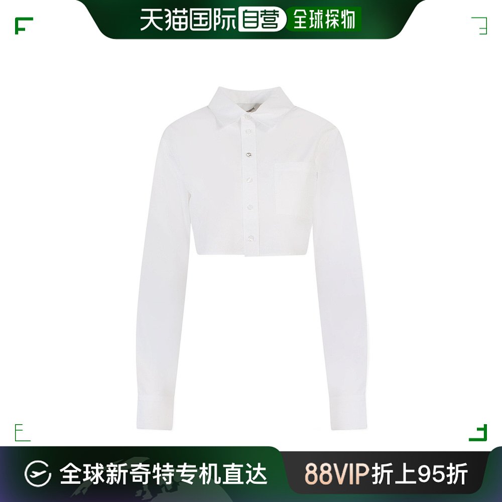 香港直邮Coperni 短款衬衫 COPCH27300OPTWHT 女装/女士精品 衬衫 原图主图