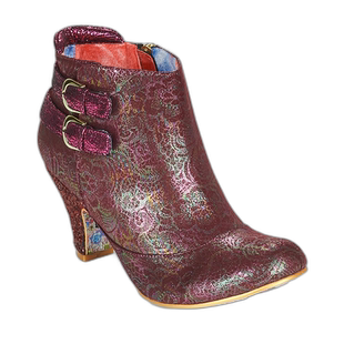 欧洲直邮Irregular Choice 女士 短筒靴 THINK ABOUT IT