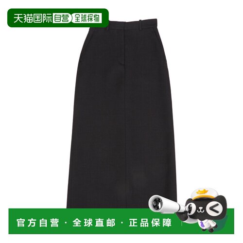 香港直邮The Row 腰带袢半身裙羊毛包臀裙A字裙 8492W3470
