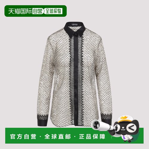 1h可退 欧洲直邮TOM FORD 女士衬衫 CA3349FAX1768JNC SS2026 花