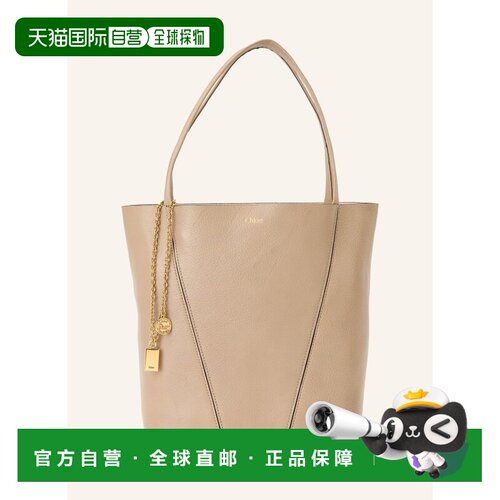 香港直邮CHLOÉ 女士手提包 100167813212001 CO 卡其色 Shopper S