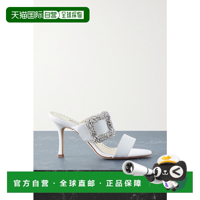 1h可退 香港直邮MANOLO BLAHNIK 莫罗 伯拉尼克 女士 Gable 70 搭