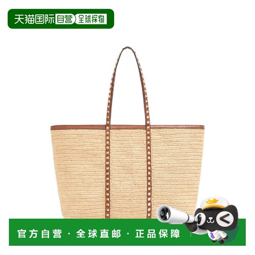 1h可退 香港直邮VALENTINO 女士手提包 WB0R04UEN43SNATURALESELL