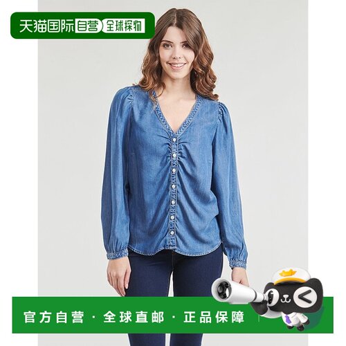 欧洲直邮Levi's 李维斯 ZENDA LS BLOUSE 女士服装衬衫 A7626-000