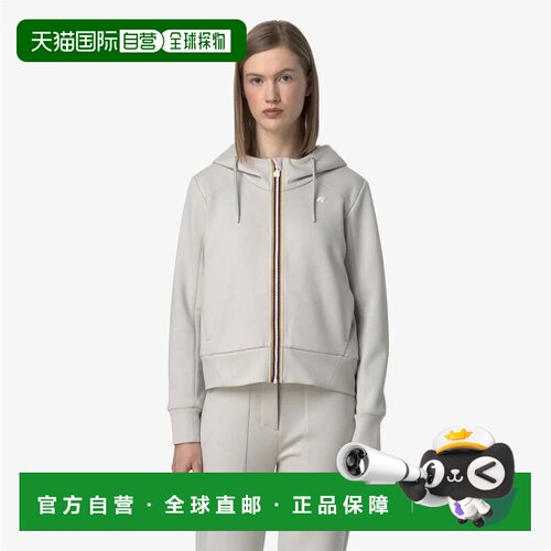 1h可退 欧洲直邮K-WAY 女士卫衣 K2132CW634 SS2026 米白色 DIVIN