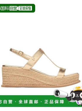 香港直邮Jimmy Choo Theia Wedge 60 坡跟凉鞋 THEIAWEDGE60MNA