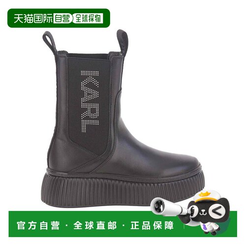 香港直邮KARL LAGERFELD 女士拖鞋 KL4236000X AW2023 黑色
