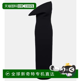 长款 Catto crêpe black黑色 连衣裙 香港直邮KHAITE 1h可退 女士