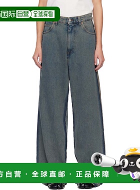 香港直邮Mm6 Maison Margiela 马丁 马吉拉 MM6 女士 蓝色 Mid-We