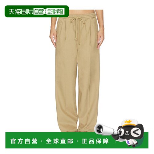 香港直邮essentials fear of god 女士 皱褶前襟抽绳裤子 RW00342
