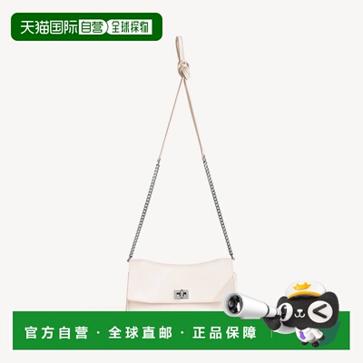欧洲直邮自营Balenciaga巴黎世家 Rodeo女士白色小牛皮链条钱包