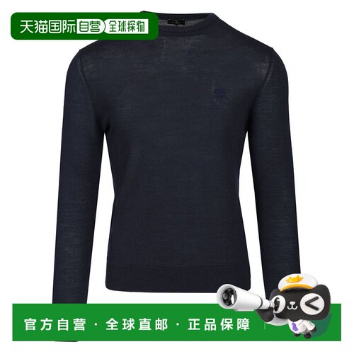 1h可退 欧洲直邮ETRO 男士针织衫 MRKF0080AU12QB0324 AW2026 蓝