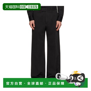 1h可退 香港直邮Tom Ford 腰带环阔腿休闲裤 SWP003FMC282