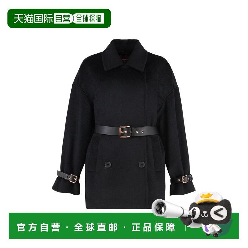 1h可退 香港直邮MaxMara 麦斯玛拉 女士 PAUSA 双排扣初剪羊毛大,女装/女士精品,毛呢外套,淘宝优惠券,粉丝福利购,淘宝优惠卷