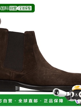 1h可退 香港直邮Paul Smith 保罗 史密斯 男士 棕色 Suede Lawson