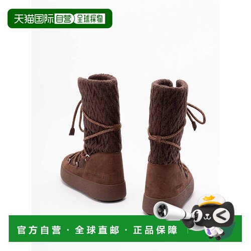 1h可退 香港直邮MOON BOOT 女士雪地靴 80D2450230M062 SS2026 棕