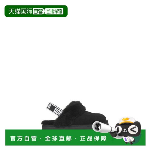 1h可退 香港直邮UGG 女士拖鞋 1113474BLK CO 黑色 W FUNKETTE 11