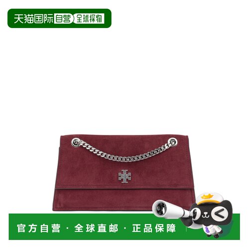 香港直邮TORY BURCH 女士单肩包 178857600 AW2026 酒红色 Kira T