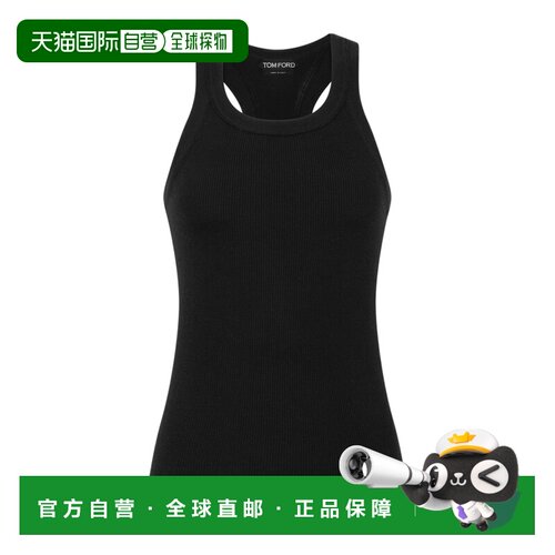 1h可退 香港直邮Tom Ford 羊毛圆领背心 TSK387YAX992露背