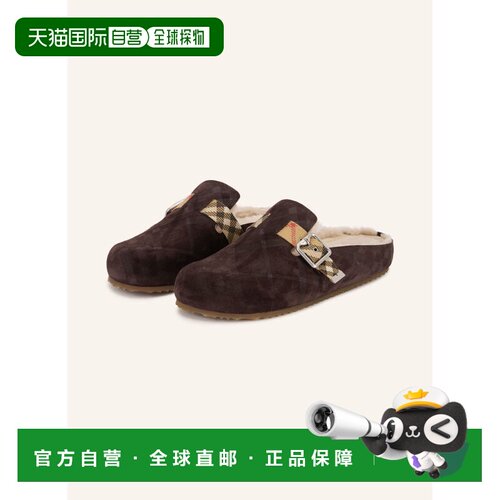 香港直邮BURBERRY 男士拖鞋 100313089715000 CO 【付后1h可退】