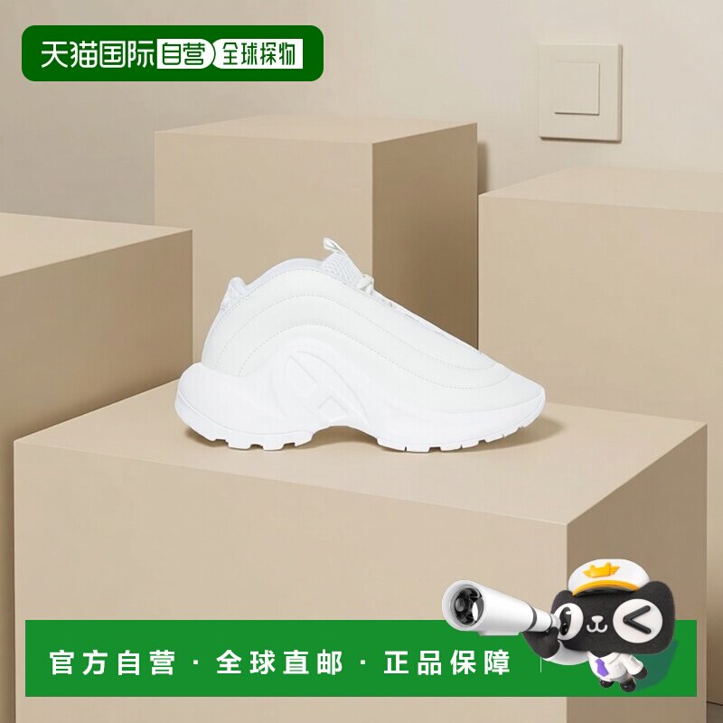 欧洲直邮Diesel迪赛 女童白色绗缝运动鞋
