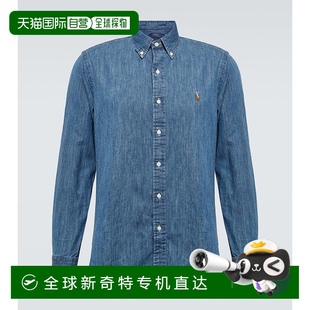 Polo 000 Ralph 牛仔布衬衫 香港直邮Polo 男士 拉夫 Lauren 劳伦