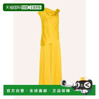 香港直邮BOSS 女士休闲裤 100312470619000 CO 黄色 DANJINI sati
