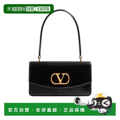 1h可退 香港直邮VALENTINO 女士单肩包 WB0R93GCB0NO CO 黑色 亮