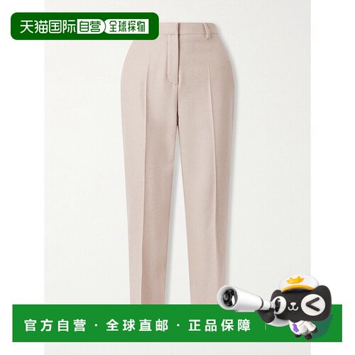 1h可退 Loro Piana 诺悠翩雅 女士 Dermot 短款羊毛羊绒休闲裤