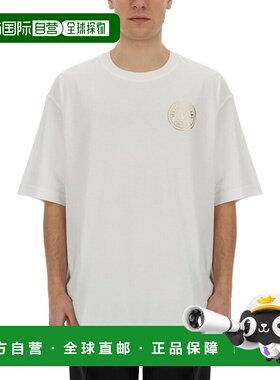1h可退 香港直邮versace 范思哲 男士 带LogoT恤 76GAHT03CJ00TG0