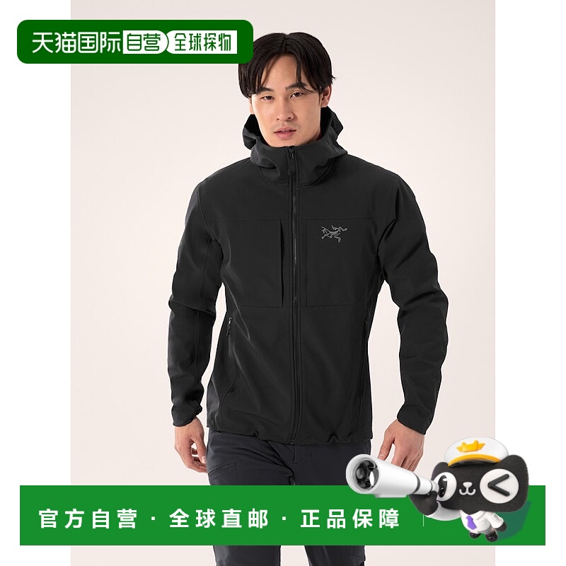 欧洲直邮arcteryx 男士 夹克衫始祖鸟防风软壳户外