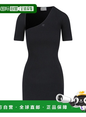 1h可退 COURREGES 女士连衣裙 424MRO519FI00019999包臀裙