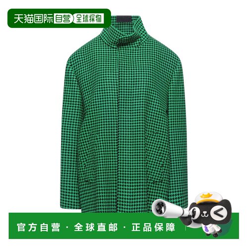1h可退 香港直邮Balenciaga 巴黎世家 女士 大衣 green绿色 舒适