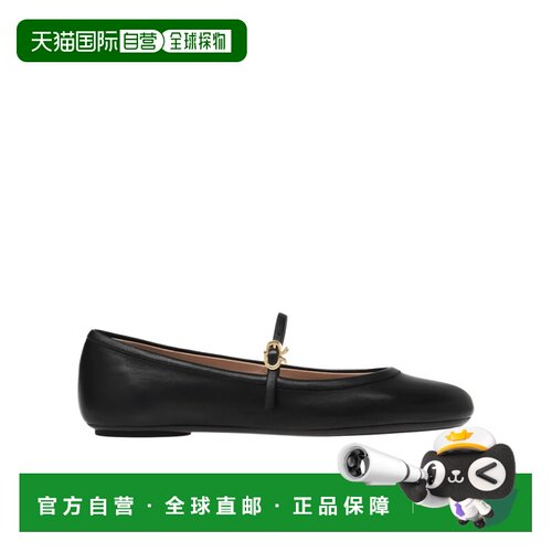 1h可退 香港直邮Gianvito Rossi Carla 芭蕾舞鞋 G2222305GOMNAPN