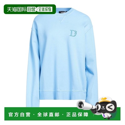 1h可退 香港直邮Dsquared2 二次方 女士 卫衣 blue蓝色 舒适时尚