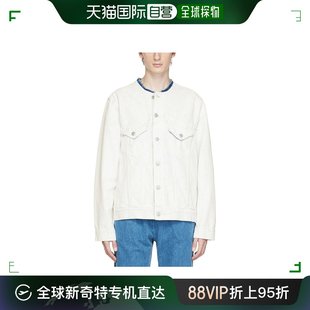 SI1AM0007S30561 徽标无领牛仔外套 Margiela 香港直邮Maison