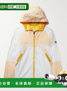 1h可退 香港直邮Moncler 盟可睐 男士 Doi Logo-Appliqued 网状装