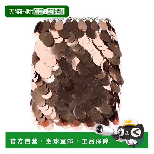 欧洲直邮RABANNE 女士半身裙 26HIJU260PS0676M66【付后1h可退】