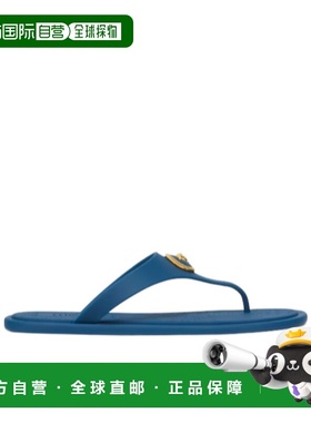 香港直邮Versace Alia 橡胶平底凉鞋 10162481A10983拖鞋