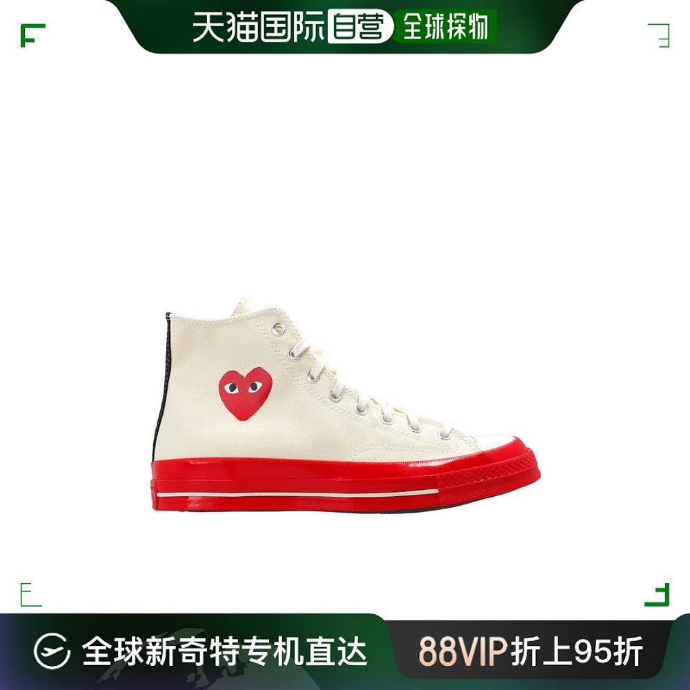 香港直邮Comme Des Garcons Play'Chuck 70 HI'休闲运动鞋 P1K12