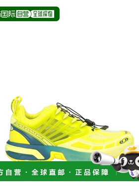 1h可退 香港直邮yves salomon 萨洛蒙 男士 运动鞋 yellow黄色 舒