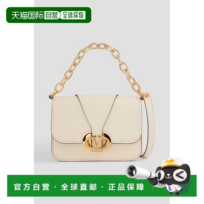香港直邮valentino 华伦天奴 女士 VLOGO O'clock 皮革肩包 W0B0N