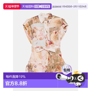 Spliced Ascension Cuffed Playsuit