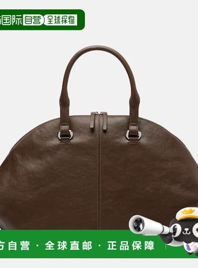 香港直邮Staud 女士 Hester 皮革手提包 brown棕色 舒适时尚