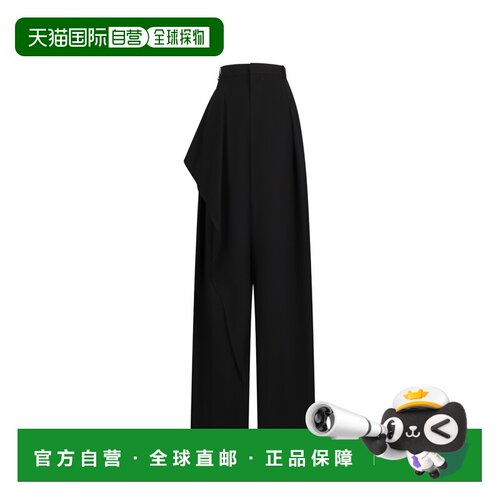 香港直邮Dior 垂褶休闲裤 621P18A1D50阔腿裤西装【付后1h可退】